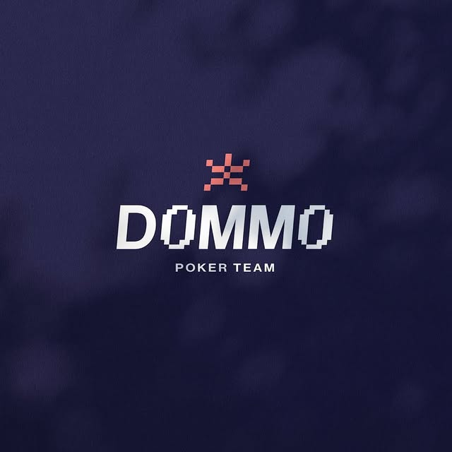 Identidade visual da DOMMO Poker Team